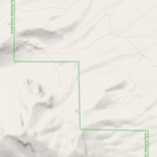 OpenStreetMap map of Mahogany Spring, NV