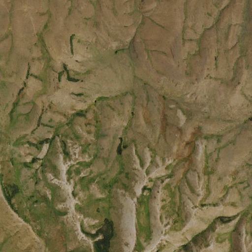 Aerial imagery of Manila Spring, NV