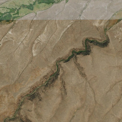 Aerial imagery of Old Corral Spring, NV