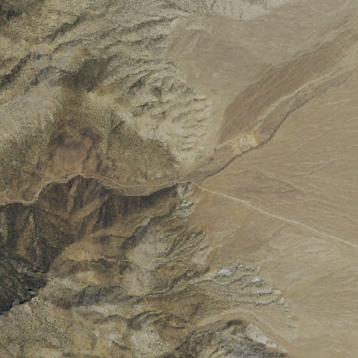 Aerial imagery of Pedro Well, NV