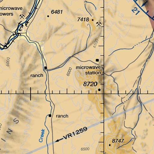 FAA VFR chart of Pine Mountain, NV