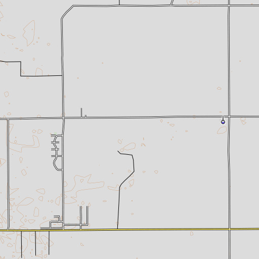 OpenTopoMap map of Upper Paiute Drain, NV