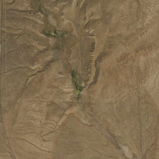Aerial imagery of Virgin Creek, NV