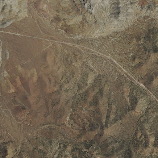 Aerial imagery of West Oak Spring, NV