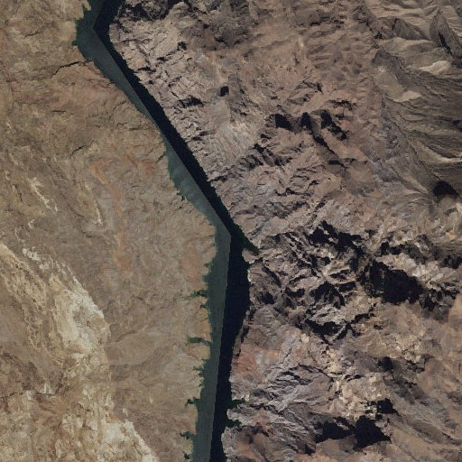 Aerial imagery of Windy Canyon, NV
