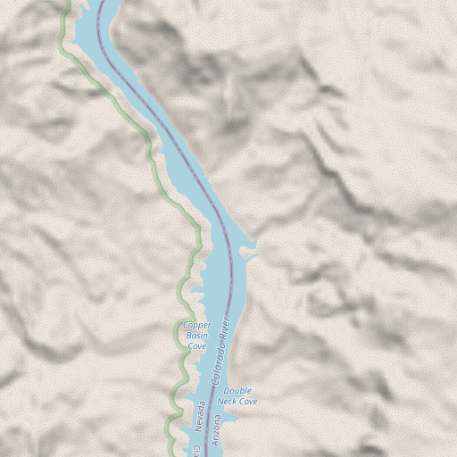OpenStreetMap map of Windy Canyon, NV