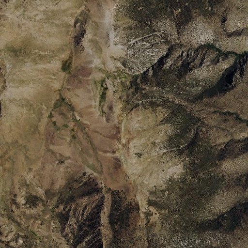 Aerial imagery of Winters Mine, NV