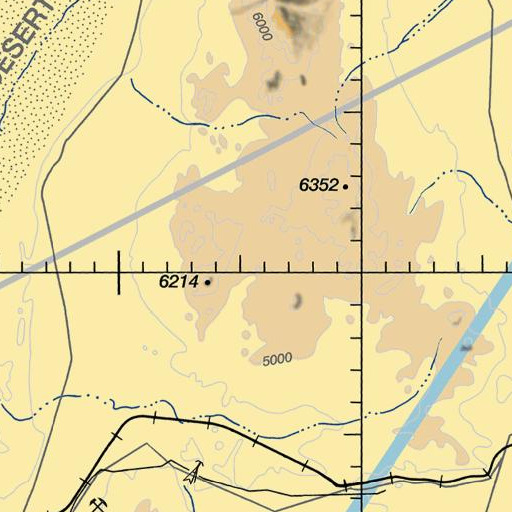 FAA VFR chart of Woodcamp Spring, NV
