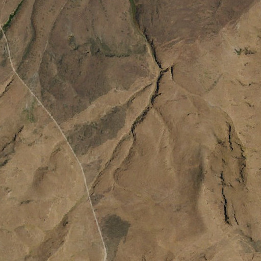 Aerial imagery of Ytciana Spring, NV