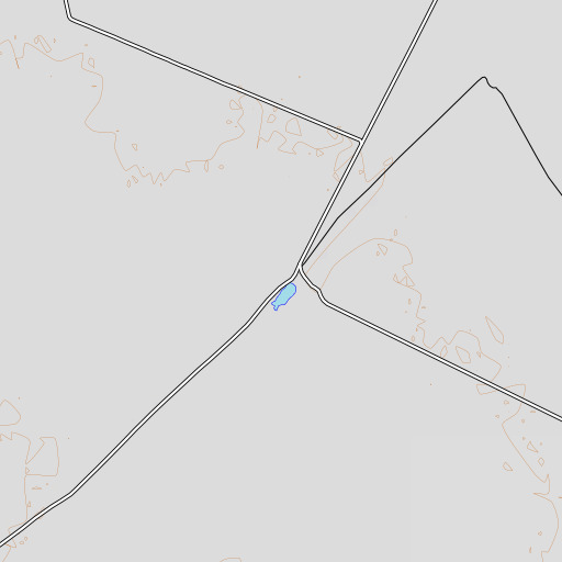 OpenTopoMap map of Fergy Well, NV