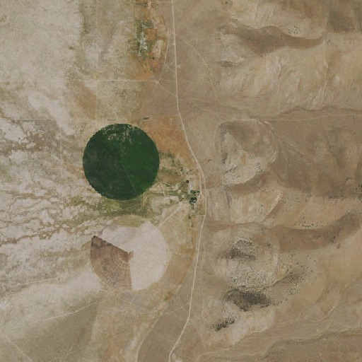 Aerial imagery of Thompson Ranch, NV