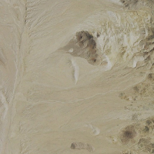 Aerial imagery of Black Butte, NV
