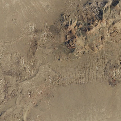Aerial imagery of Mopung Hills, NV
