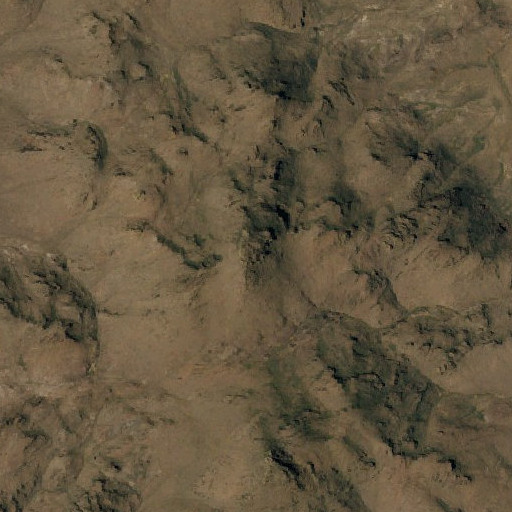 Aerial imagery of Sheep Peaks, NV