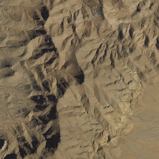 Aerial imagery of Slate Mountain, NV