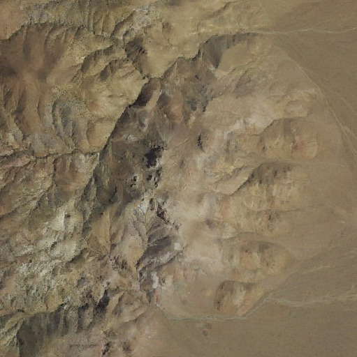 Aerial imagery of White Hill, NV