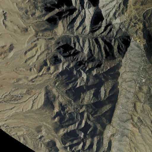 Aerial imagery of Grants Peak, NV
