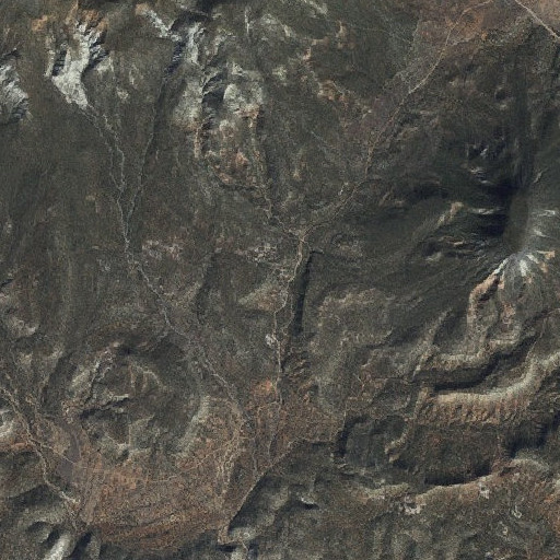 Aerial imagery of Mustang Spring, AZ
