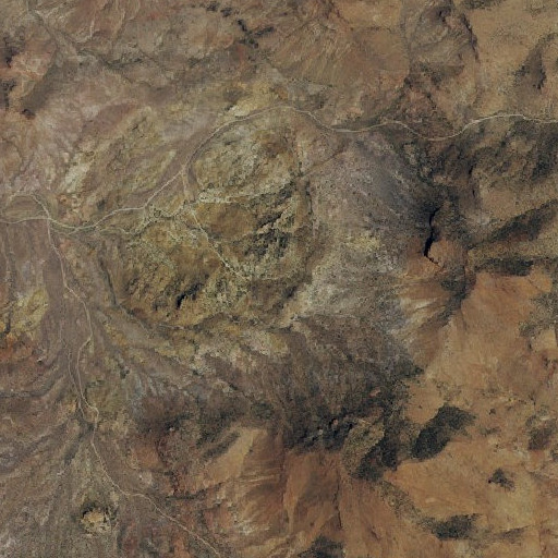 Aerial imagery of Oreana Spring, NV