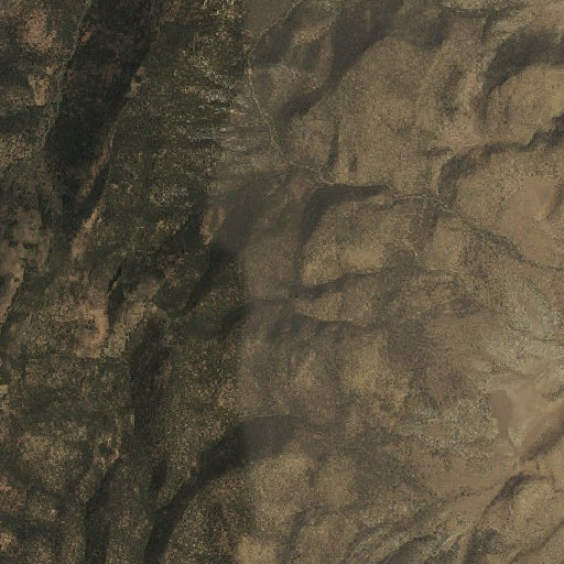 Aerial imagery of Silver Spring, NV