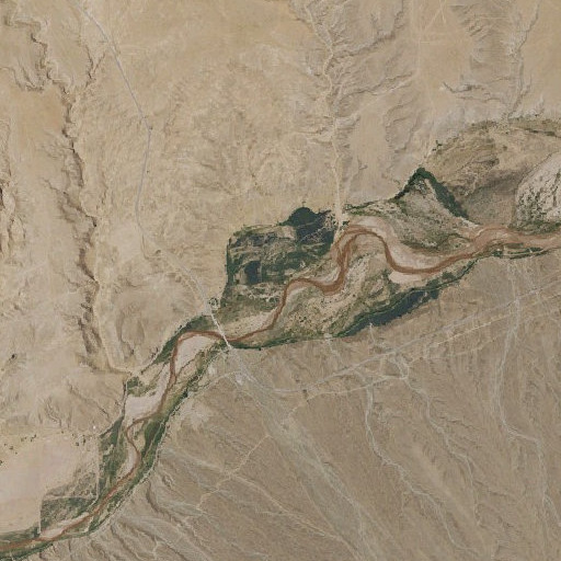 Aerial imagery of Cook Bottom, NV