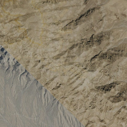 Aerial imagery of Stateline Pass, NV
