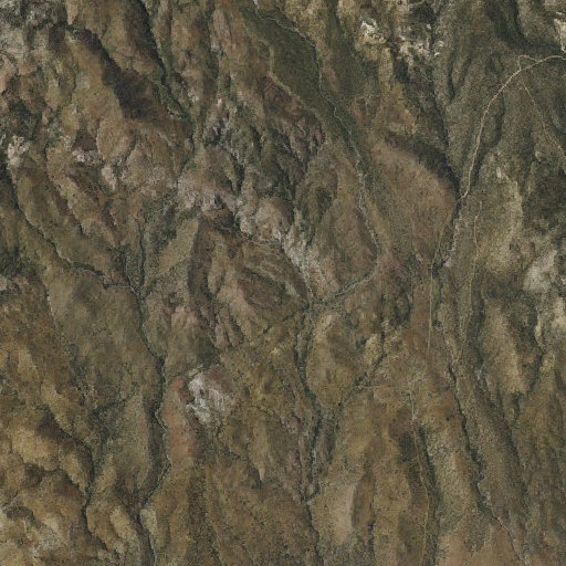 Aerial imagery of Sams Camp Spring, NV