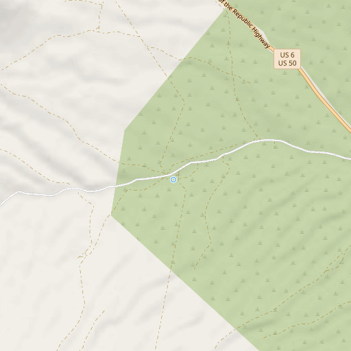 OpenStreetMap map of Mathis Ranch, NV