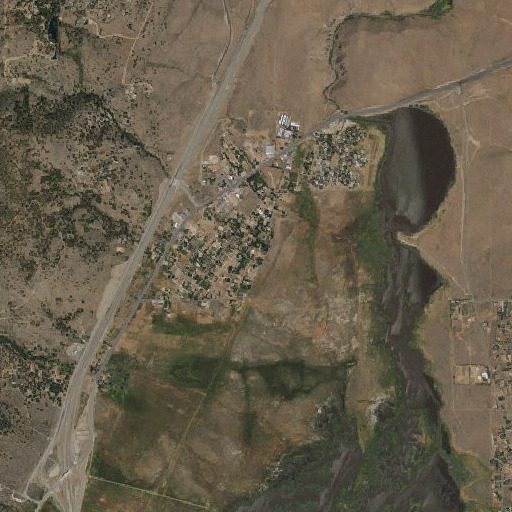 Aerial imagery of Norths Mill, NV