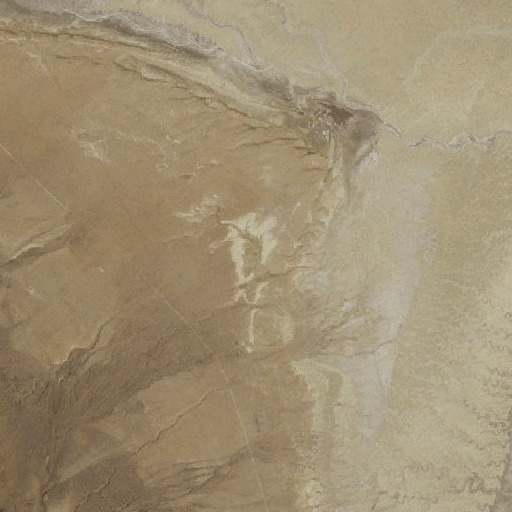Aerial imagery of Paiute Wash, NV