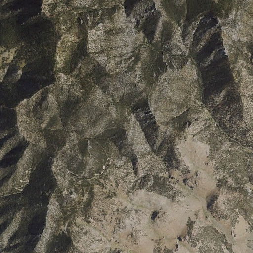 Aerial imagery of Chance Mine, NV