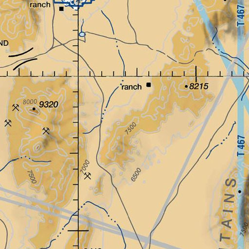 FAA VFR chart of North Spring, NV