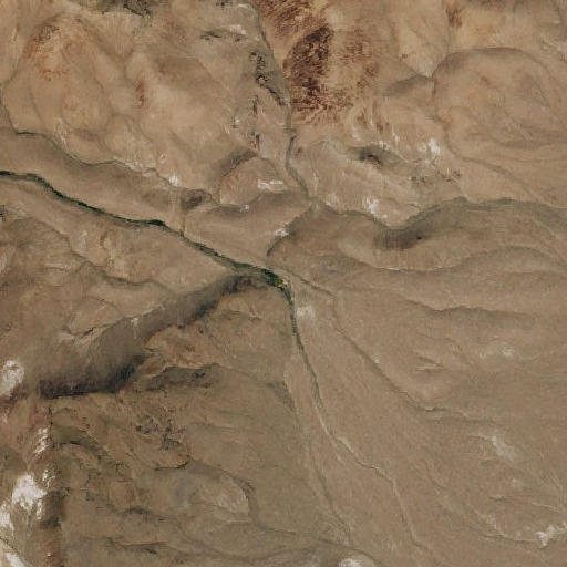Aerial imagery of Indian Springs, NV