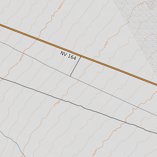 OpenTopoMap map of Midway Well, NV
