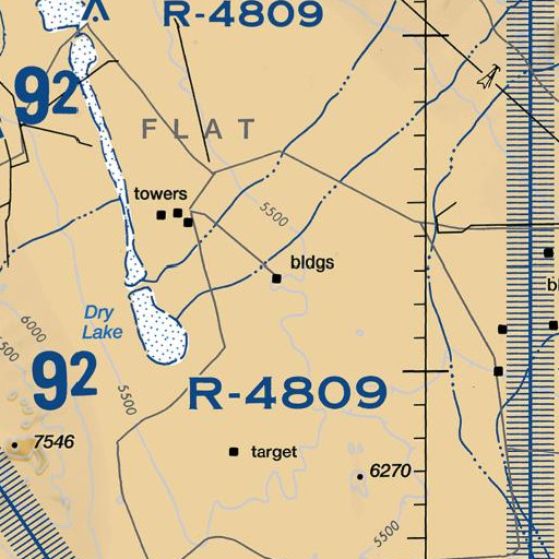 FAA VFR chart of Small Spring, NV