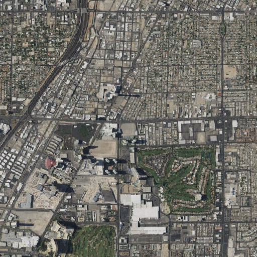 Aerial imagery of Butterfly Square, NV