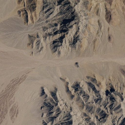 Aerial imagery of Devils Hole Hills, NV