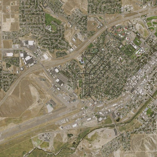 Aerial imagery of Hillside Park, NV