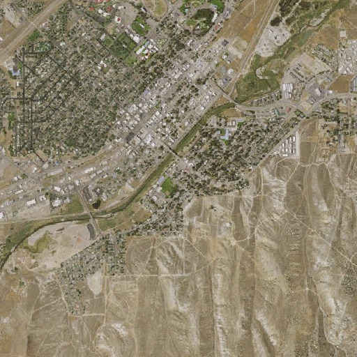 Aerial imagery of Riverview Park, NV