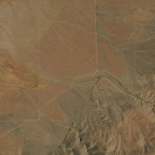 Aerial imagery of Rock Hill Creek, NV