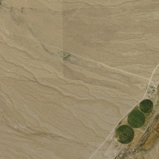 Aerial imagery of Becker Creek, NV