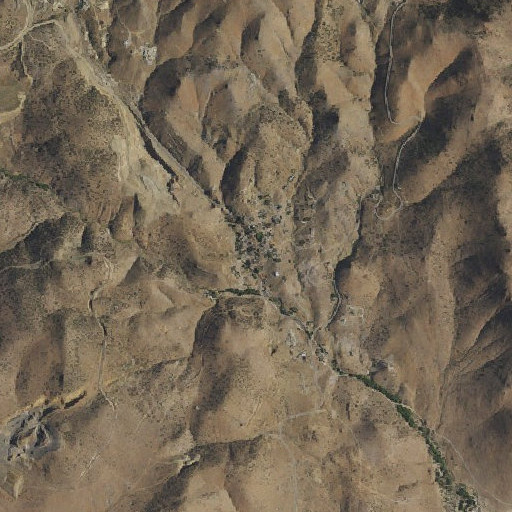 Aerial imagery of Boston Mill, NV