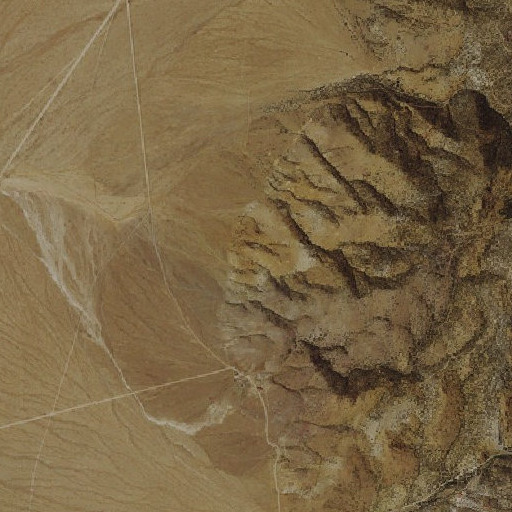 Aerial imagery of Bowler Mine, NV