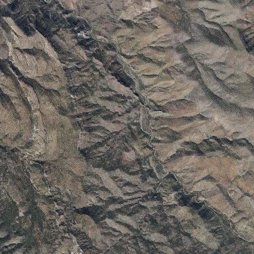 Aerial imagery of Ash Spring, AZ