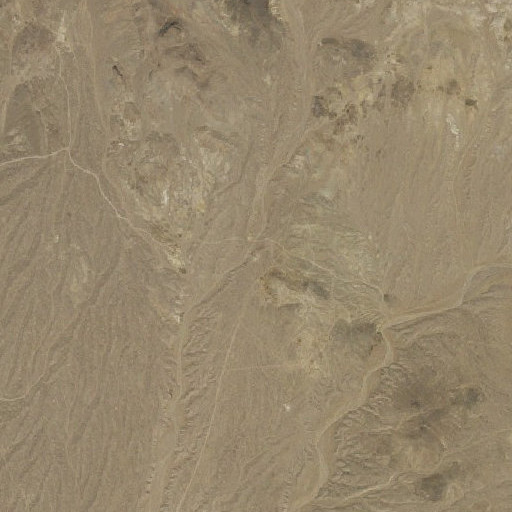 Aerial imagery of Calico Shaft, NV