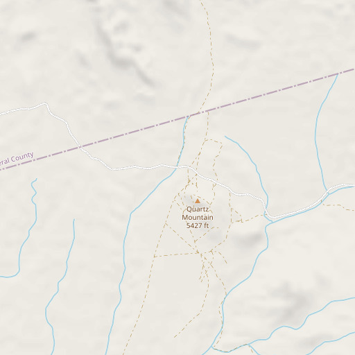 OpenStreetMap map of Calico Shaft, NV