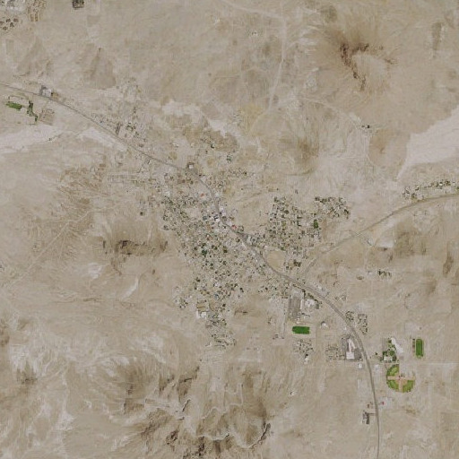 Aerial imagery of Victor Mine, NV