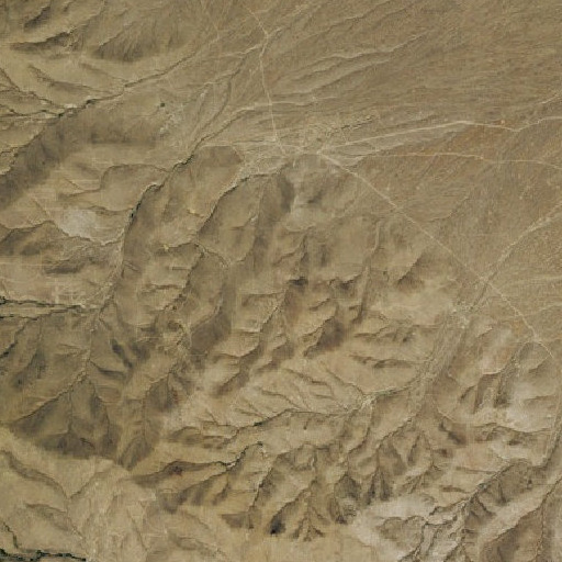 Aerial imagery of Copper Glance Mine, NV