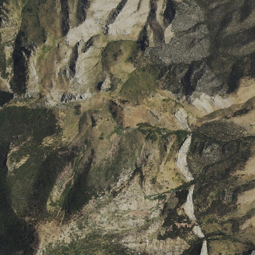 Aerial imagery of Deer Trail Mine, NV