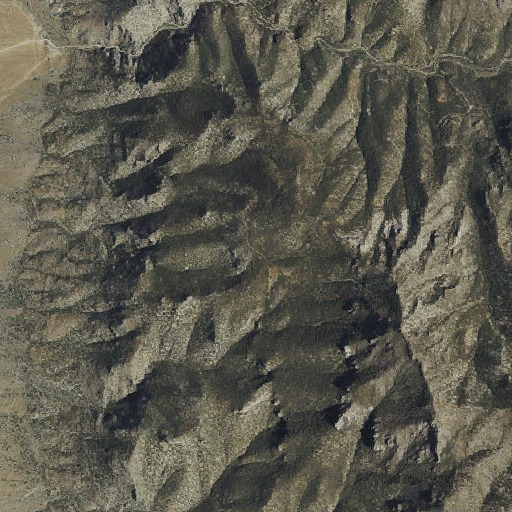 Aerial imagery of Hendrix Mine, NV